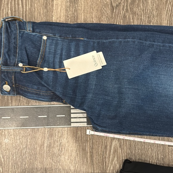 Quince Bella Stretch Wide Leg Jeans Midnight Blue 29 - Picture 5 of 6